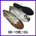 fashion new flat styles old women shoes shoe for old lady leather mother shoes